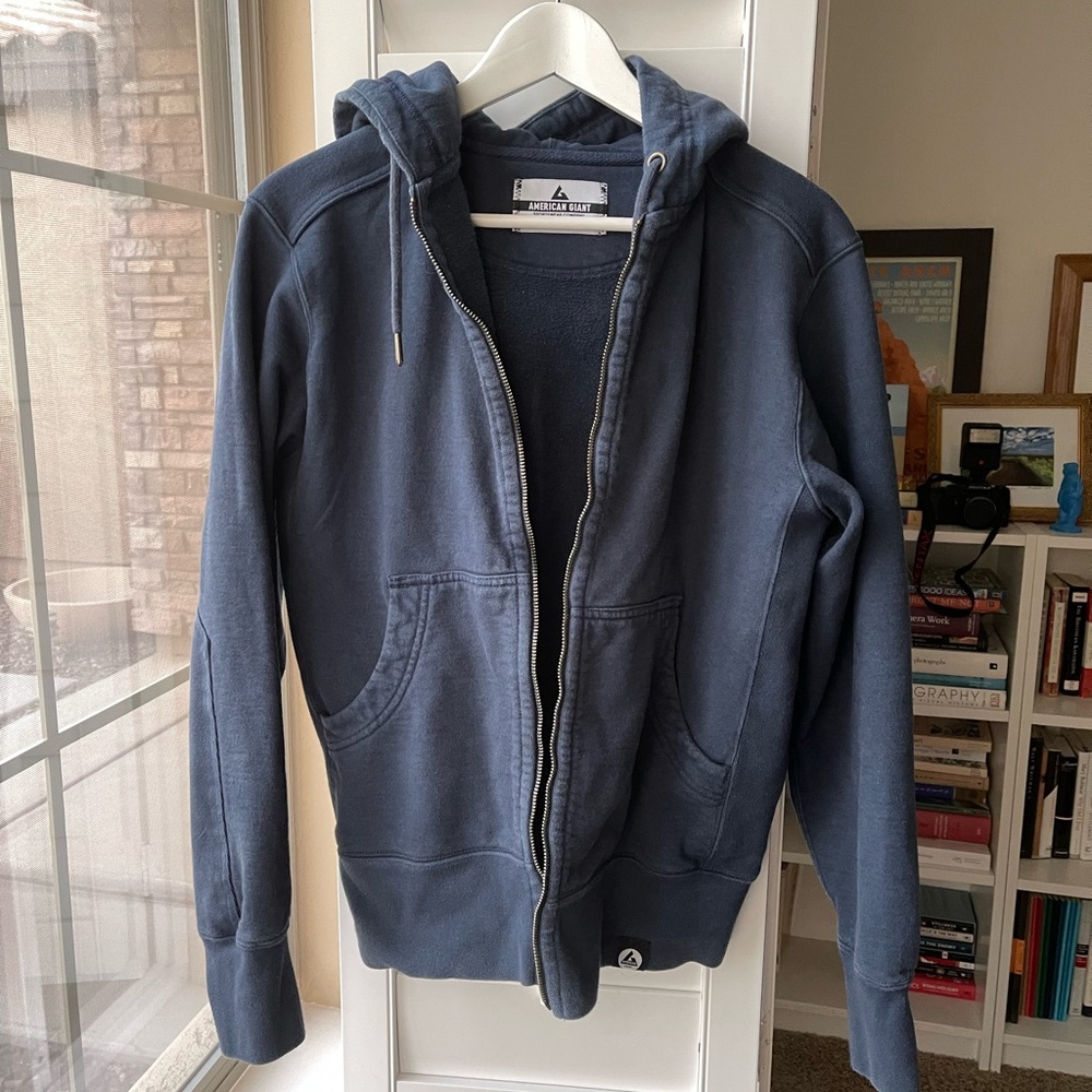 AMERICAN GIANT Heavyweight Full Zip Hoodie